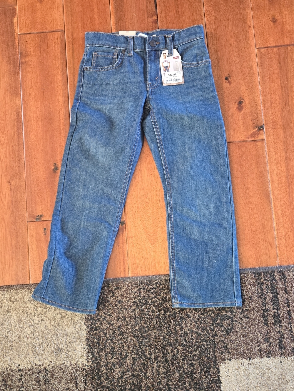 Levi's Medium Blue Straight Leg Men's Jeans